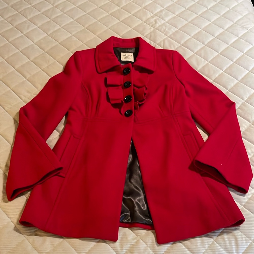 Red women’s coat